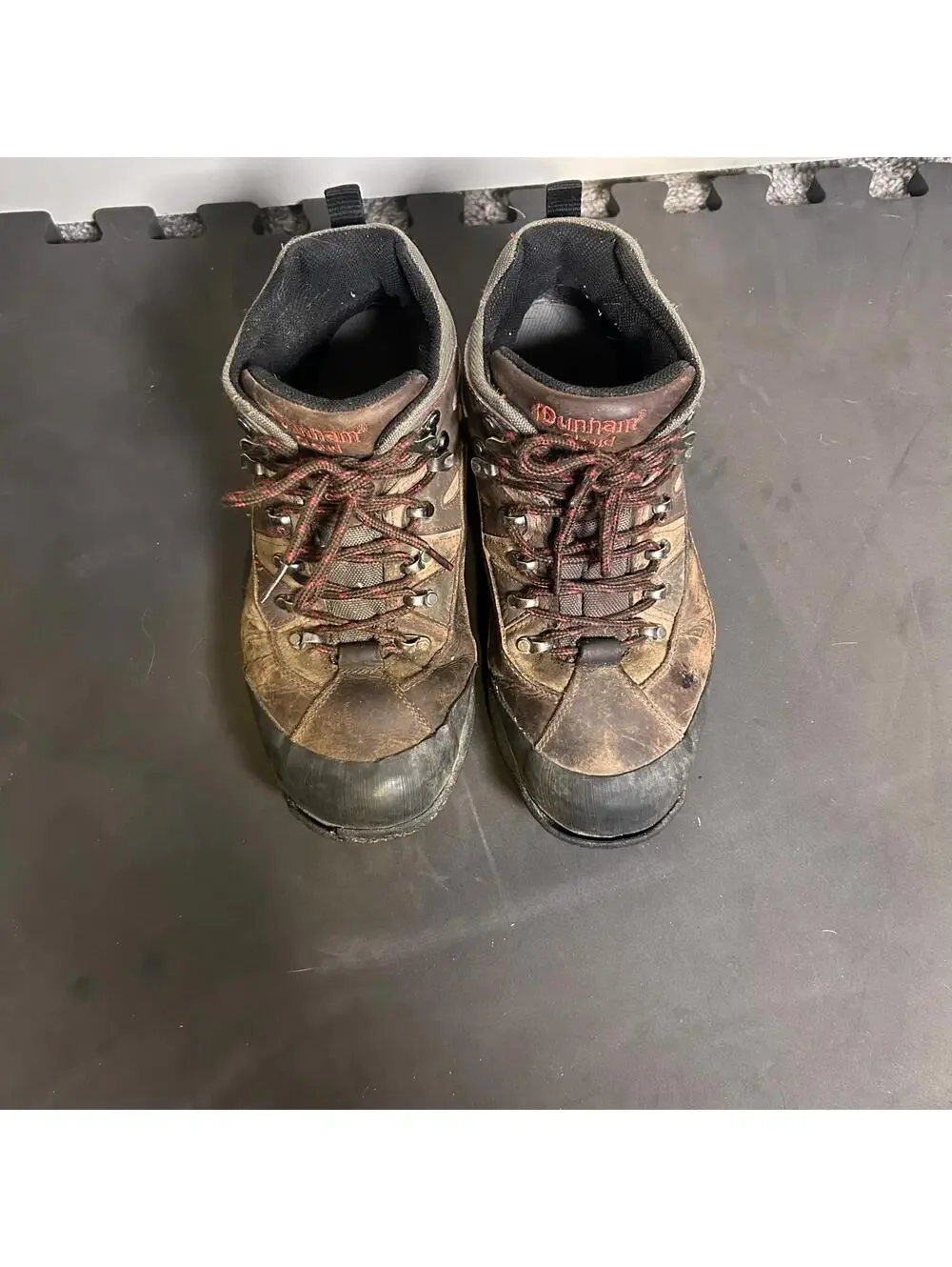 Men's Dunham Brown Hiking Boots Size 8.5